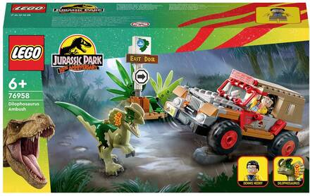 LEGO® JURASSIC WORLD™ 76958 Bakgrunden till dilophosaurus