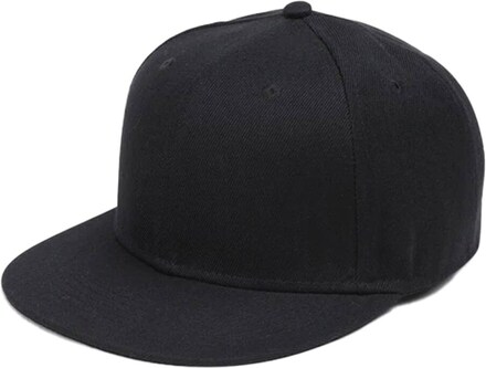 Svart Keps Snapback med Spänne