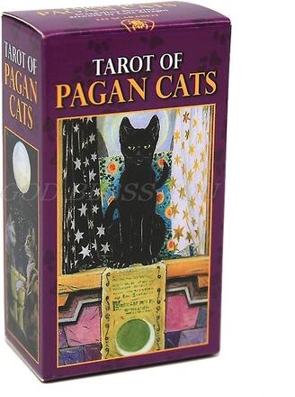 78 kort hednisk katt tarot hela Storbritannien hus fest brädspel orakel kort astrologi spådom öde kort drop shipping shry