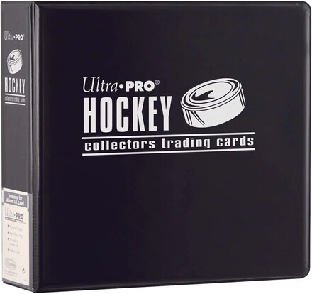 Ultra Pro Samlaralbum med plastfickor Hockeybilder Svart