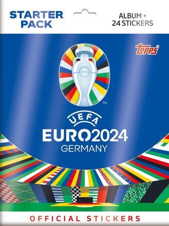 EURO 2024 Starter Pack Stickers Album