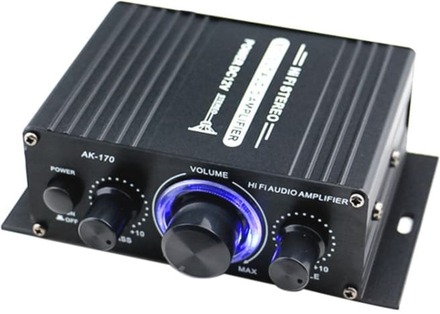 AK170 Bil Mini HIFI Förstärkare Audio DC 12V
