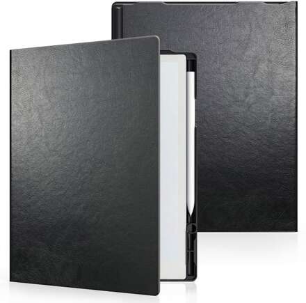 For ReMarkable 2 10.3 Inch 2020 Paper Tablet Case Slim Lightweight Folding Book Folio Cover(Black)