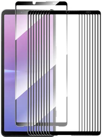 For Sony Xperia 10 V 10pcs ENKAY Full Glue High Aluminum-silicon Tempered Glass Film