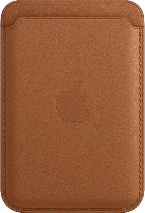 Apple Original Läderplånbok med MagSafe - Saddle Brown