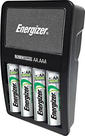 Energizer Maxi Charger Batteriladdare NiMH inkl. batteri AAA (R03), AA (R6)