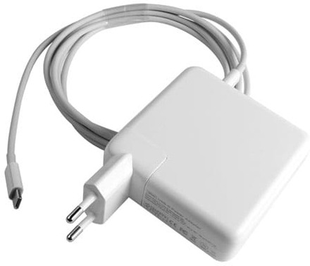 Kompatibel - Apple Macbook magsafe laddare, 87 W Usb-C - til Macbook Pro 15