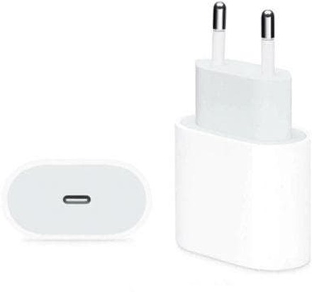 USB-C 20W Power Snabbladdare Adapter Vit Apple Original