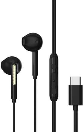 USB-C / TYP-C Kontakt In-Ear Hi-Fi Hörlurar med Mikrofon