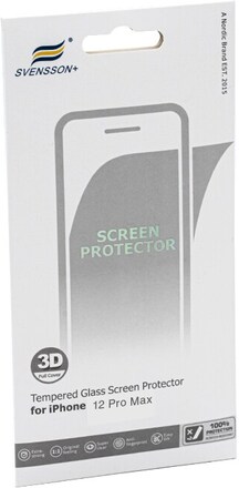 Svensson Plus Full Cover Tempered Glass for iPhone 12 Pro Max Retail Pack