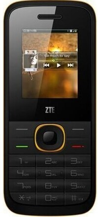 Mobile phone ZTE R528 Dual SIM Black and yellow (3G)