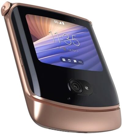 Motorola RAZR 5G, 15,8 cm (6.2"), 8 GB, 256 GB, 48 MP, Android 10.0, Guld