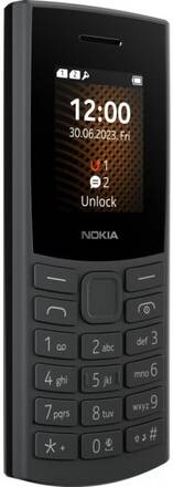 Nokia 105 4G (2023) Dual-SIM -grundtelefon, svart