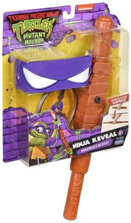 Turtles Mutant Mayhem Ninjautrustning Donatellos Bo Staff