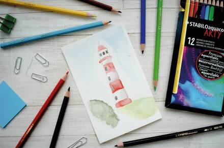 Akvarellpennor Arty Aquacolor 24-pack STABILO