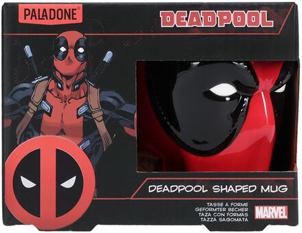 Deadpool Shaped Mug Plastic Free