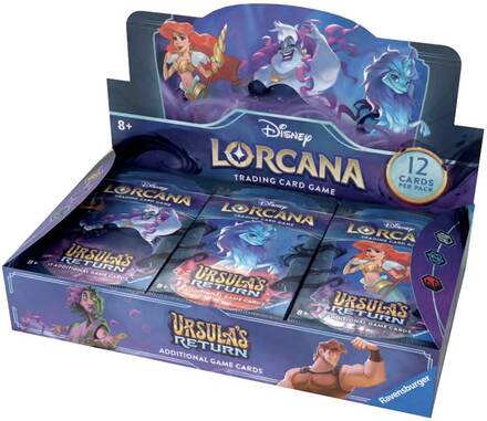Disney Lorcana TCG: Ursula's Return - Booster Display Box (24 pack)