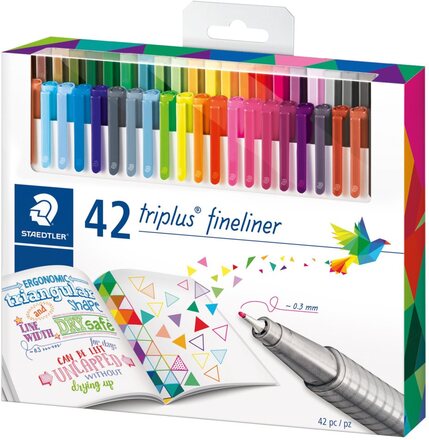 Triplus® Fineliner 42-pack Staedtler