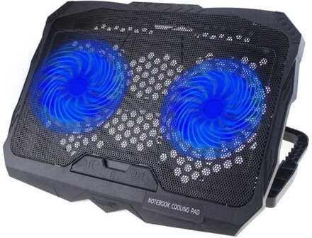 X2 Two Fans USB Laptop Cooling Pad Gaming Stand