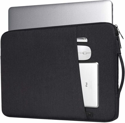 INF Laptopfodral 13.3 tum canvas Svart