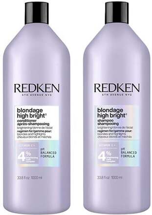 Redken Redken High Bright Duo 1000ml - Blont & Silver