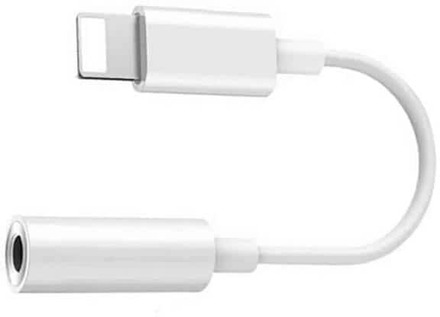 Apple Lightning till 3,5 mm-adapter för Hörlurar / Headset
