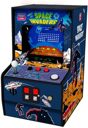 My Arcade Arkadmaskin Space Invaders Durchsichtig