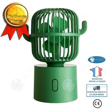 INN® USB Mini Moving Head Desktop Fläkt Cactus Cartoon Portable Air Cooling Fläkt