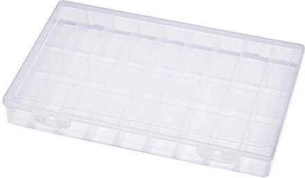 Förvaringsbox - Transparent - 37,5 x 23 cm