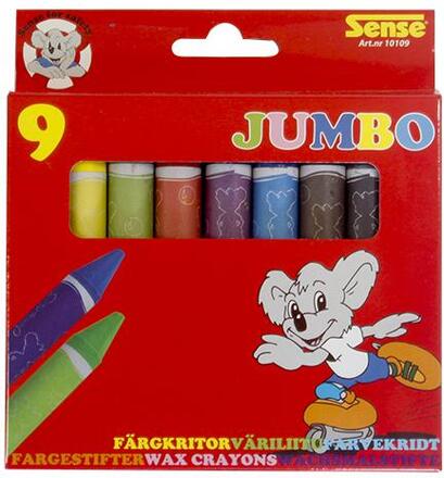 Sense Vaxkritor Jumbo 9-Pack