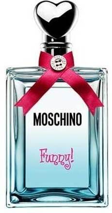 Moschino Funny Edt Spray - Dame - 50 ml (A floral-fruity funny fragrance for young girls. The composition opens with red currants, spicy orange and p