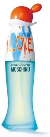 Moschino Cheap & Chic I Love Love Edt Spray - Dame - 50 ml (A spontaneous, irresistible cheerful and inviting fragrance in a cheerful flask.)