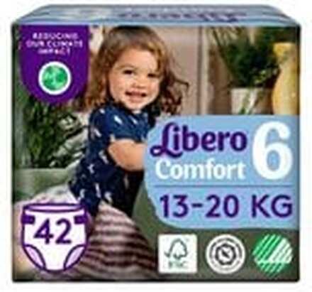 Blöja LIBERO Comfort S6 13-20kg 42/fp