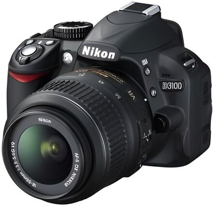 NIKON D3100 + AF-S DX 18-55 VR-objektiv