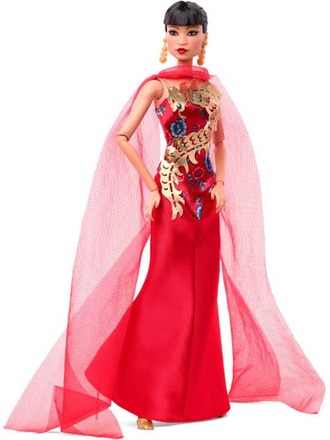Barbie Kollektion Kvinnor Som Inspirerar Anna May Wong Doll Signature Rosa