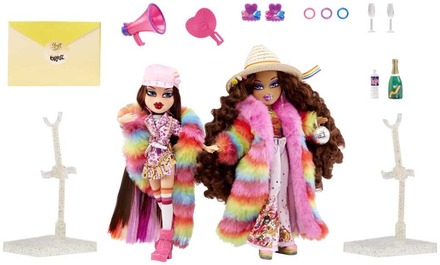 Bratz Docka Designer Pride (pack: Roxxi Y Nevra) Rosa