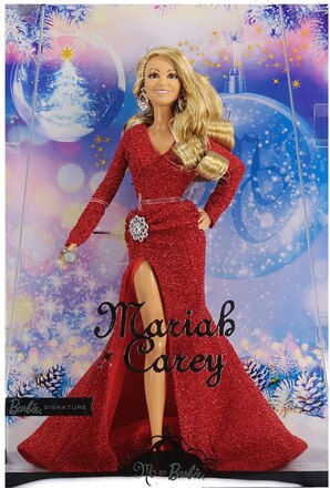 Barbie Jul Mariah Carey Doll Signature Röd