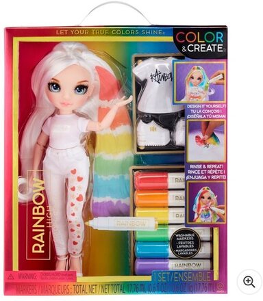 Rainbow High Colour & Create Fashion DIY Doll