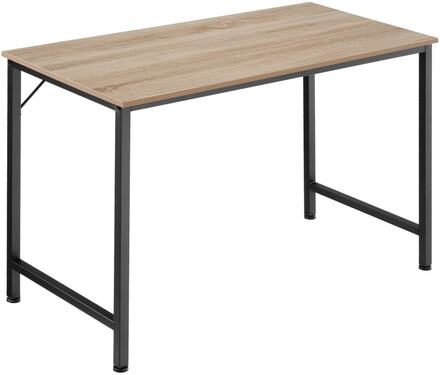 Skrivbord Jenkins - Industriellt lätt trä, ek Sonoma, 120 cm
