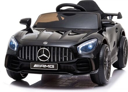 Elektrisk barnbil - Mercedes GTR AMG - 2x25W - svart