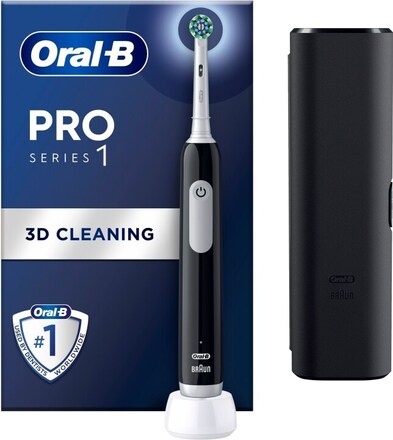Oral B Pro Series 1 - elektrisk tandborste, svart