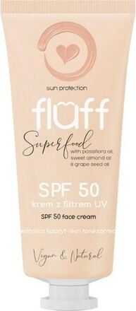 Fluff FLUFF_Super Food Face Cream SPF50 cream balancing the skin tone 50ml
