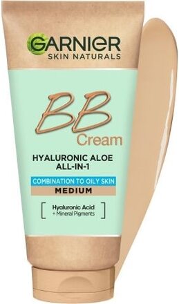 GARNIER_Hyaluronic Aloe All-In-1 BB Cream moisturizing BB cream for combination and oily skin swarthy 50ml