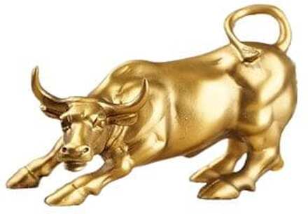 Resin Wall Street Bull Bull Statue