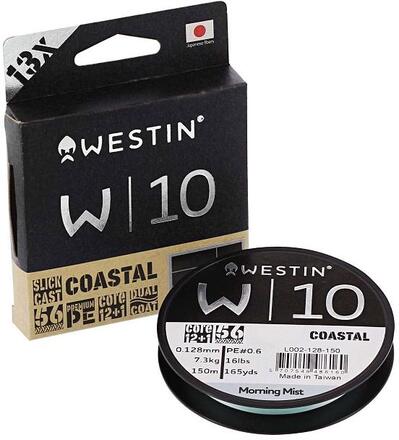 Westin W10 13 Braid Coastal Morning Mist 0.10mm 150m 6.0kg