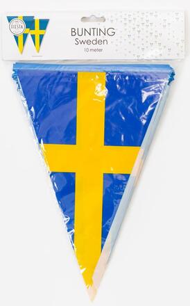 Flaggor sverige 10 st banner svenska blågul 10 meter