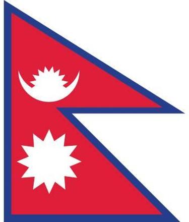 Nepal flagga