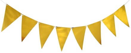 Triangle Banner Gold 3.6 m