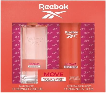 Giftset Reebok Move Your Spirit Her Edt 100ml + Deospray 150ml