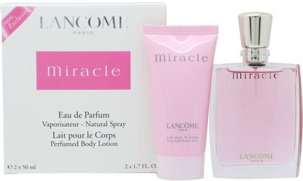 Lancôme Miracle Gift Set 10ml EDP Miracle + 10ml EDP Miracle Secret + 10ml EDP Miracle Blossom